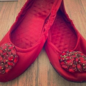 Gently used NINE WEST flats